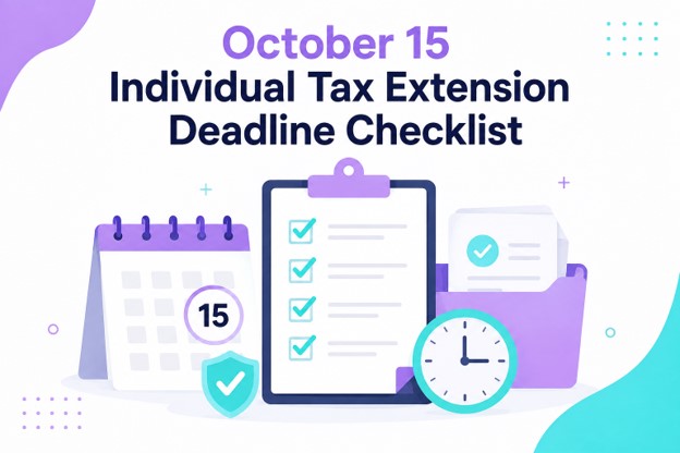 October 15 Individual Tax Extension Deadline